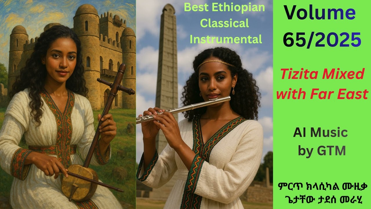 💚💛❤️ Ethiopian ትዝታ Tizita × Far East Fusion — Emotional AI Instrumental Music | GTM Volume 65/2025