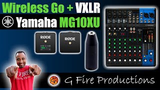 Rode Wireless Go + Yamaha MG10XU | How to get the Rode Wireless Go into An Analog Mixer