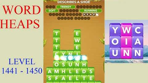 Word Heaps Level 1441 - 1450 | All Answers | Walkthrough