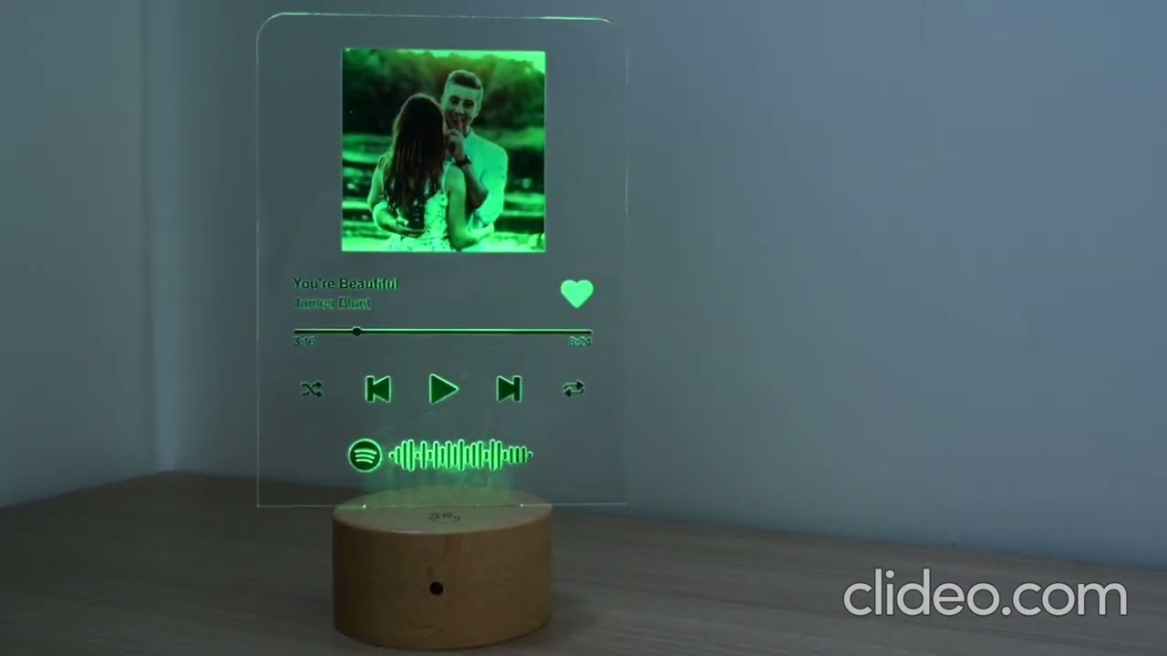 A Unique Way To Express Love - Custom Spotify Song Plaques