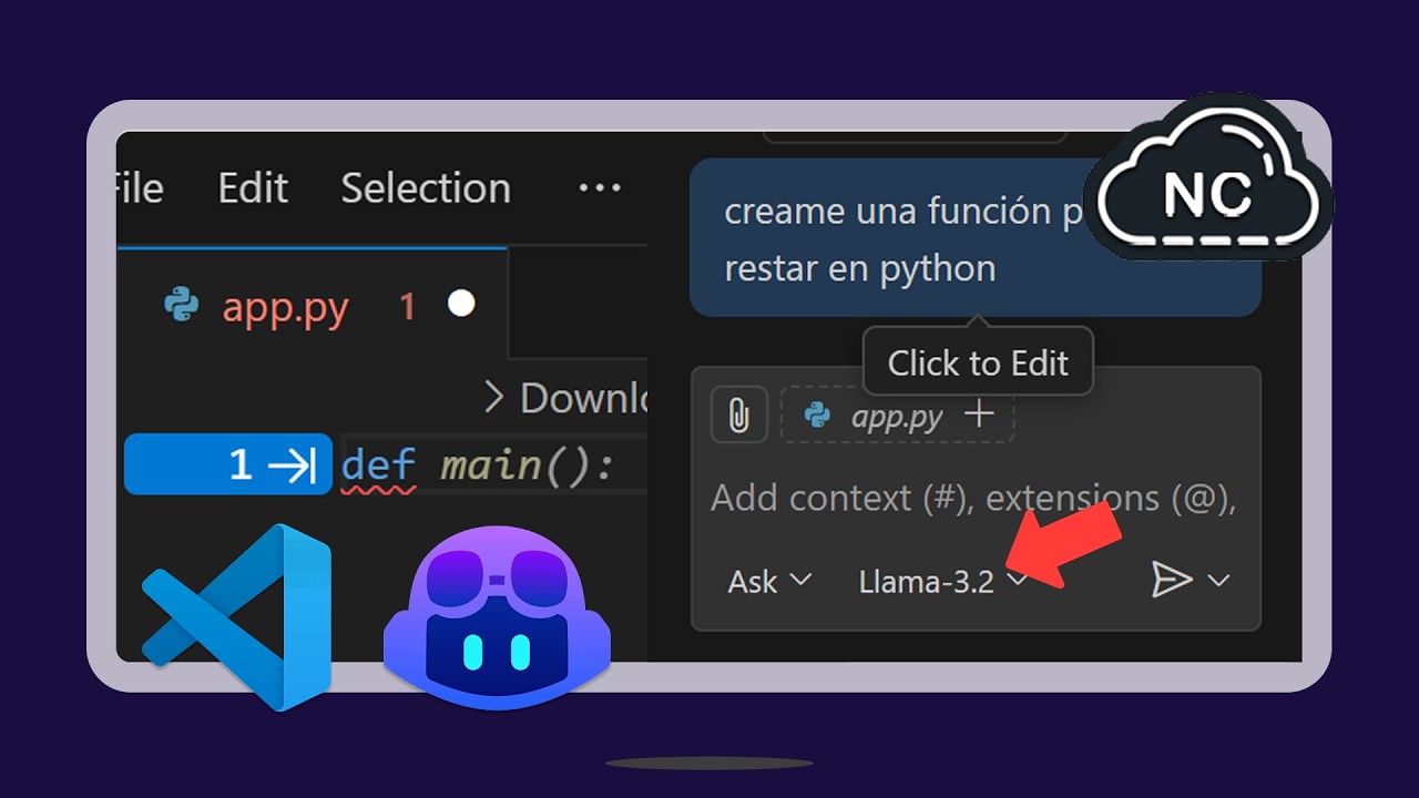 CÓMO USAR UN MODELO LOCAL LLM DE IA GRATIS EN GITHUB COPILOT 🤖 VSCODE ...