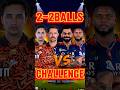 Kohli & Romario🆚 Abhishek & Head 2 Ball Challenge, || #cricket #shorts #realcricket #ipl