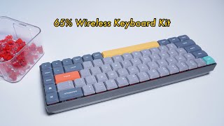 $19.95 Wireless Keyboard Kit - Ciy X Nuphy Studio Tes68 Switch Tester Kit Unboxing