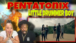 FIRST TIME HEARING The Pentatonix - Little Drummer Boy | REACTION