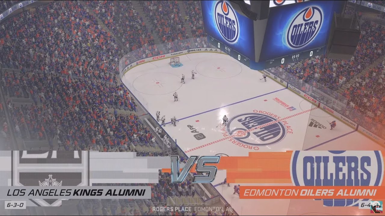 Los Angeles Kings Alumni VS Edmonton Oilers Alumni GAME 5 NHL23