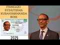 ITANGAZO RYIHUTIRWA KU BANYARWANDA BOSE KUVA 01 11 2025 NIDA ITANZE AMABWIRIZA NONAHA
