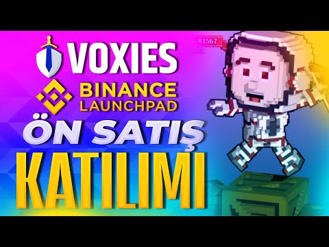 Binance Yeni Ön Satış | Yeni Launchpad VOXIES Proje İnceleme | Ön Satış Katılım I Voxies NFT