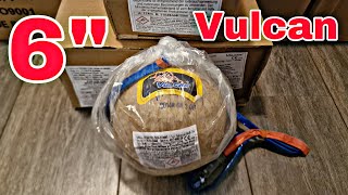 6" Shell : Vulcan Fireworks : 1210 Gram : VS6-5100M : Pixie Dust Willow with Crackling Rain Pistil