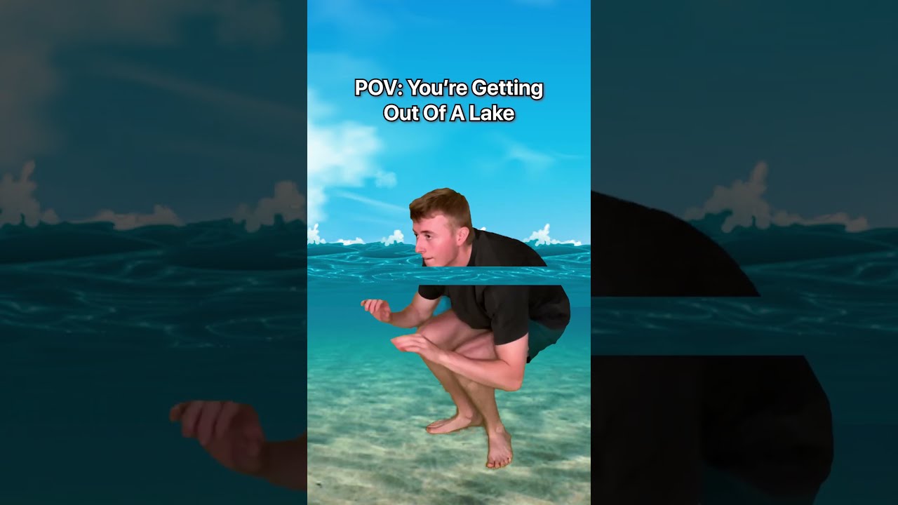 POV Your Getting Out Of A Lake Shorts