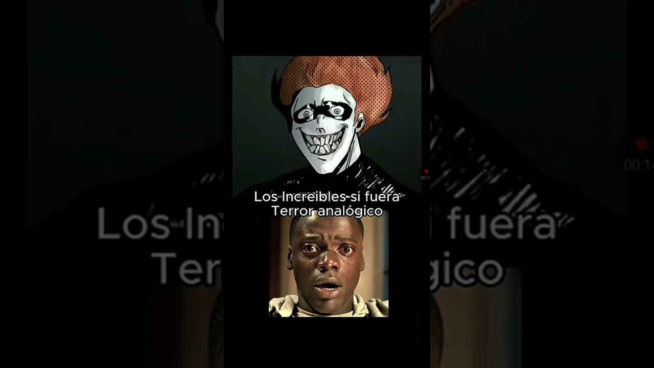 si los increíbles fueran terror analógico