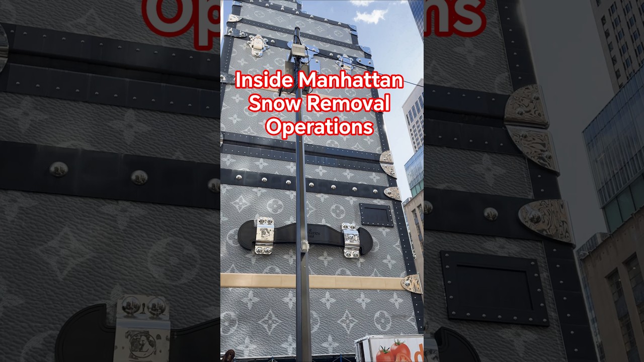 Inside Manhattan Snow Removal Operations | NYC Winter Storm Response 