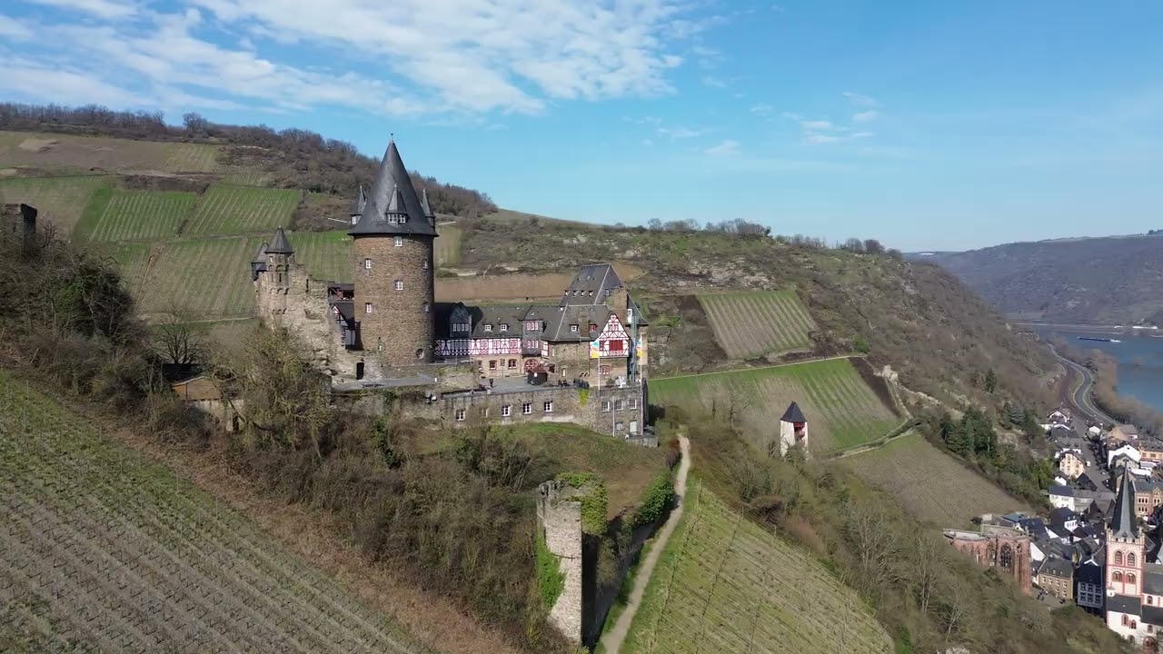 Burg Stahleck - Bacharach DJI 0590
