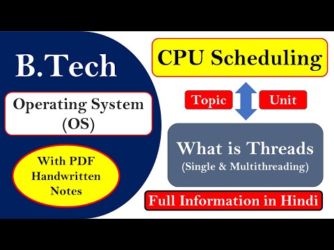 Threads & Multithreading in operating System