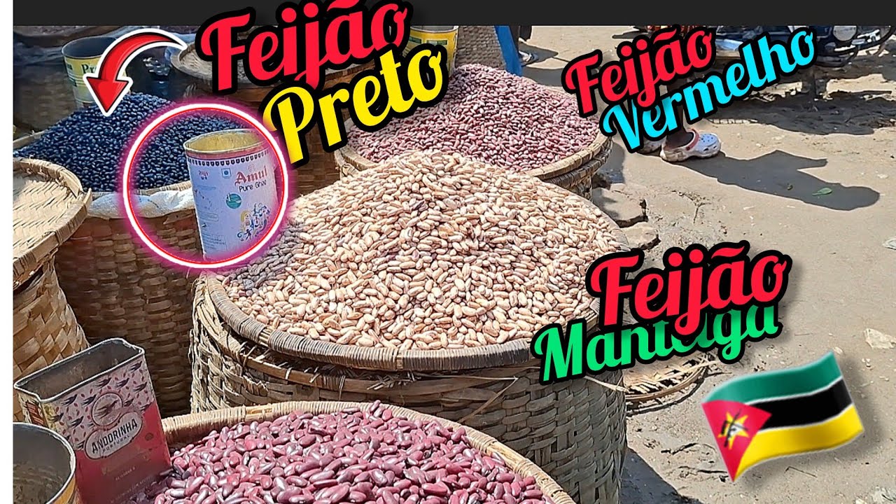 Tipos de feijão e seus Preços  em Moçambique_África 🇲🇿