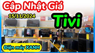 Cập Nhật Giá Tivi Tại Điện Máy Xanh