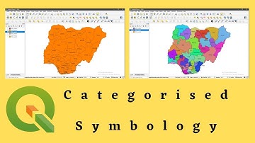 Categorised Symbology in QGIS | Symbology Features | Categorised Symbology for Layers