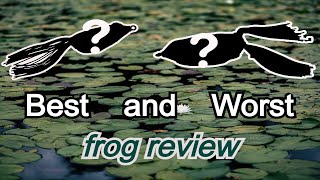 Cheap Walmart Frogs #topwaterbassfishing