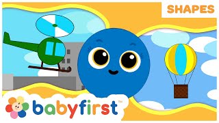 Shapes School | Educational Videos for kids | Learning Shapes | Hot Air Balloon & More | BabyFirst