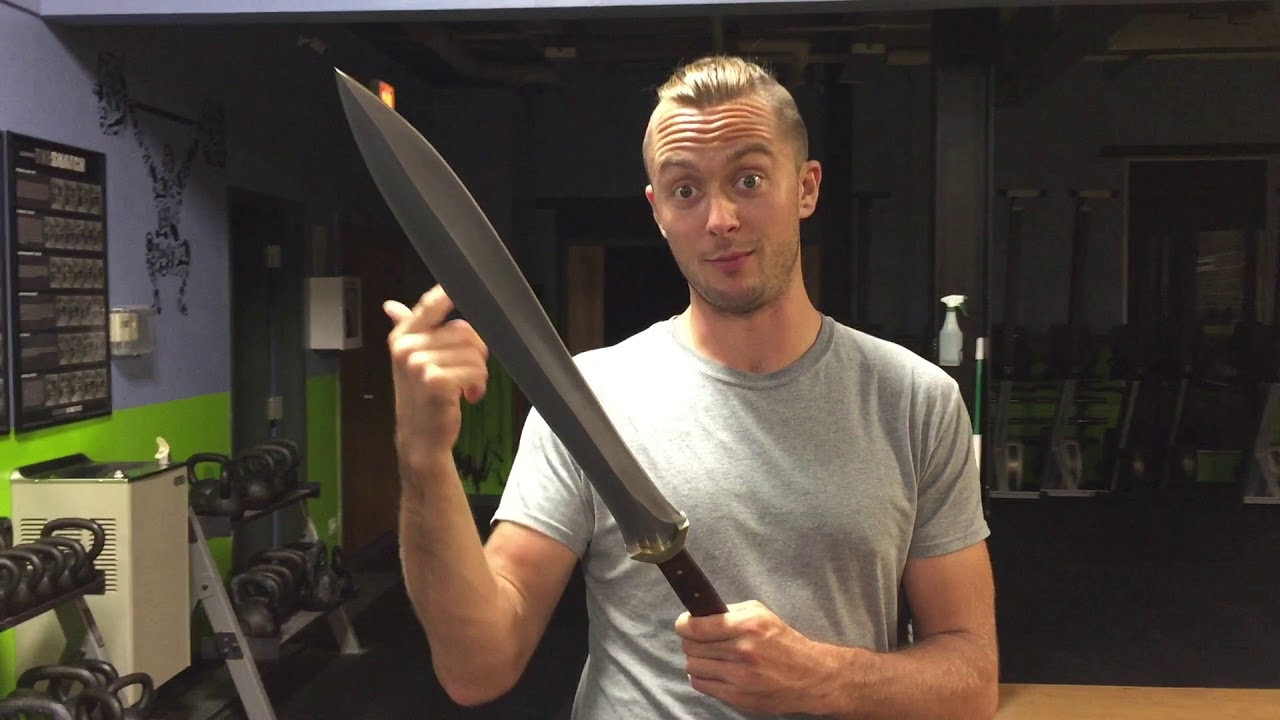 Devils Edge Celtic Sword Review Kult of Athena YouTube