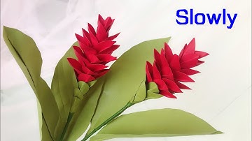 ABC TV | How To Make Red Ginger Paper (Slowly) - Craft Tutorial
