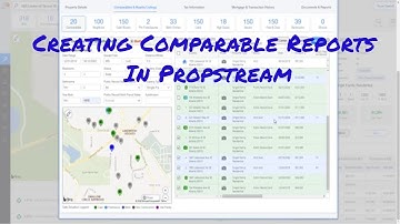 CompleteComps com Creating Comp Reports in Propstream