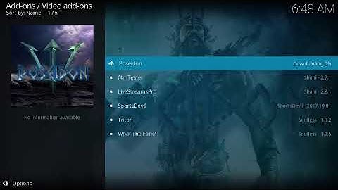 How To Install Poseidon on kodi 17.4