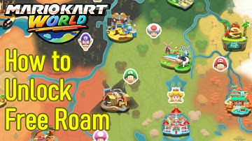 Mario Kart World how to unlock free roam