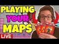 🔴 PLAYING YOUR PIGGY MAPS LIVE!! (Build Mode) | ROBUX GIVEAWAYS!! | PIGGY 2 OUT SOON!! | Roblox Live