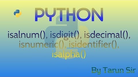 String utility methods python