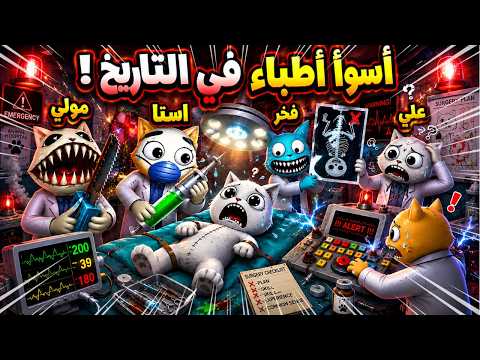 الفريق الطبي الأسوأ وصل أخيراً! 🚑 ماب مستشفى الحيوانات | ROBLOX Animal Hospital