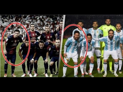 Esta es la razón porque Lionel Messi posa igual en todas sus fotos