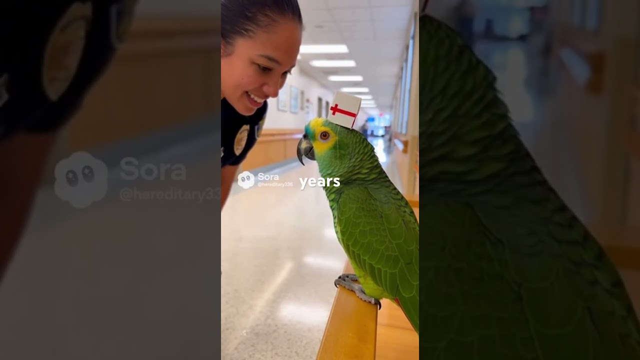 PARROT V.S COP: Parrot Doctor Hits Cop With Intense Attitude 🤣🦜