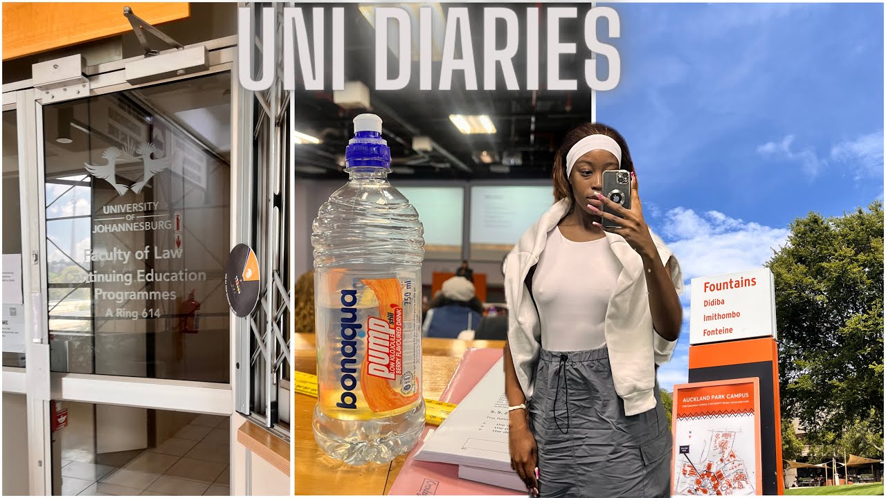 UNI DIARIES : EXAM SZN + STUDYING + (I have a KFC addiction) || LESEGO M || SOUTH AFRICAN YOUTUBER