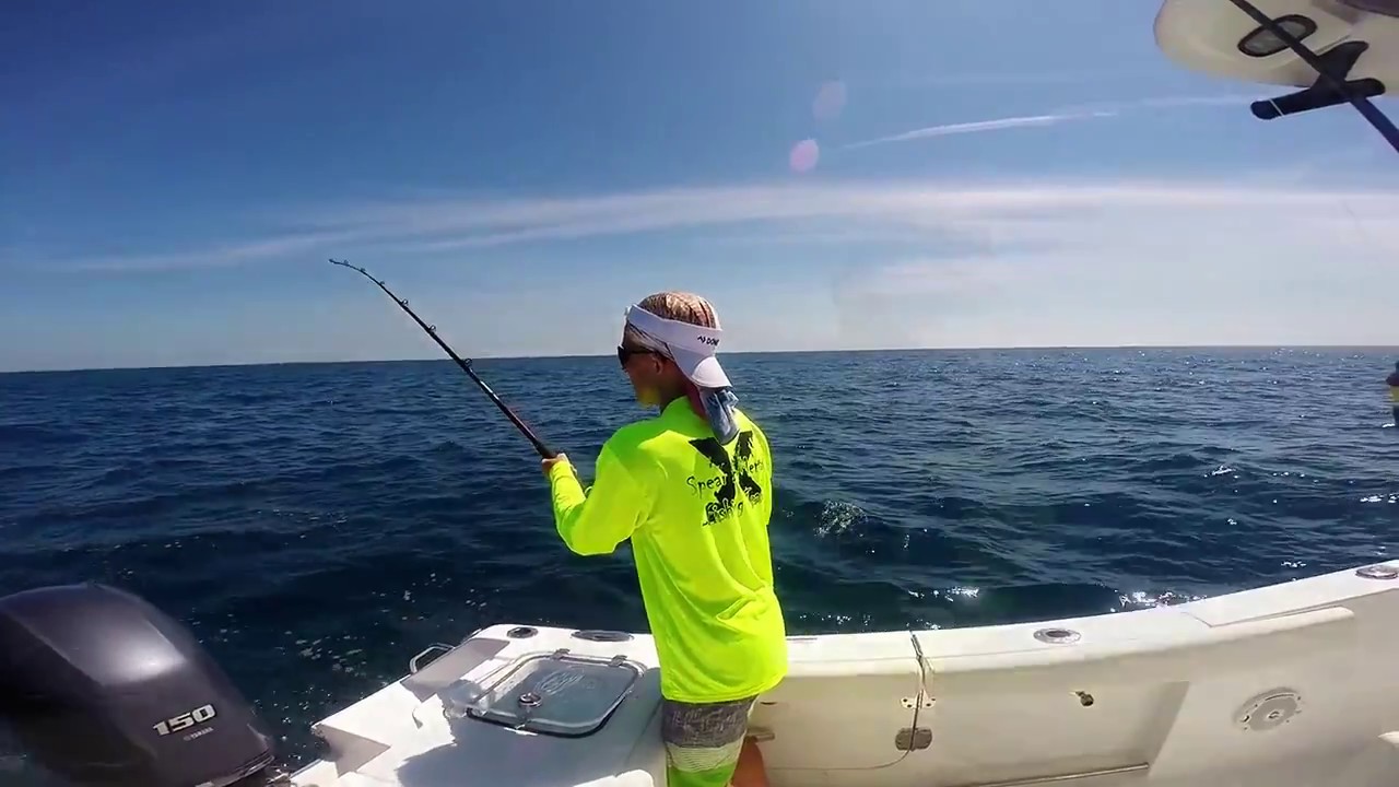 Trolling for Kingfish and Grouper - Hernando Beach - YouTube