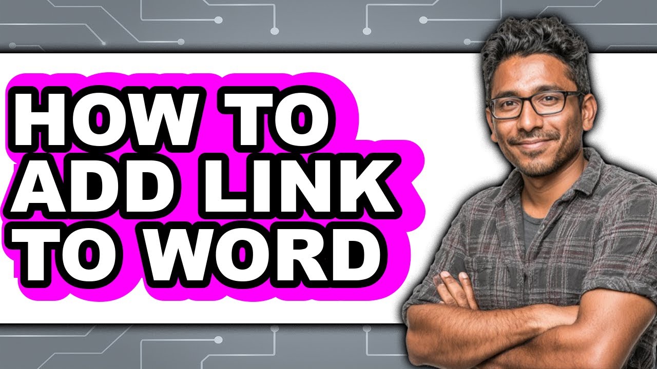 How to Add Link to Word - Easy Guide