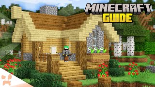 Building The PERFECT Starter House! - Minecraft 1.20 Guide (Survival Lets Play #2)