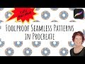Seamless Repeating Pattern in Procreate - Narrated Video! Full tutorial!