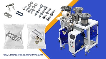 Automatic Screw Fastener Hardware Furniture Fittings Counting And Packing Machine