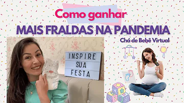 Como pedir fraldas na pandemia?