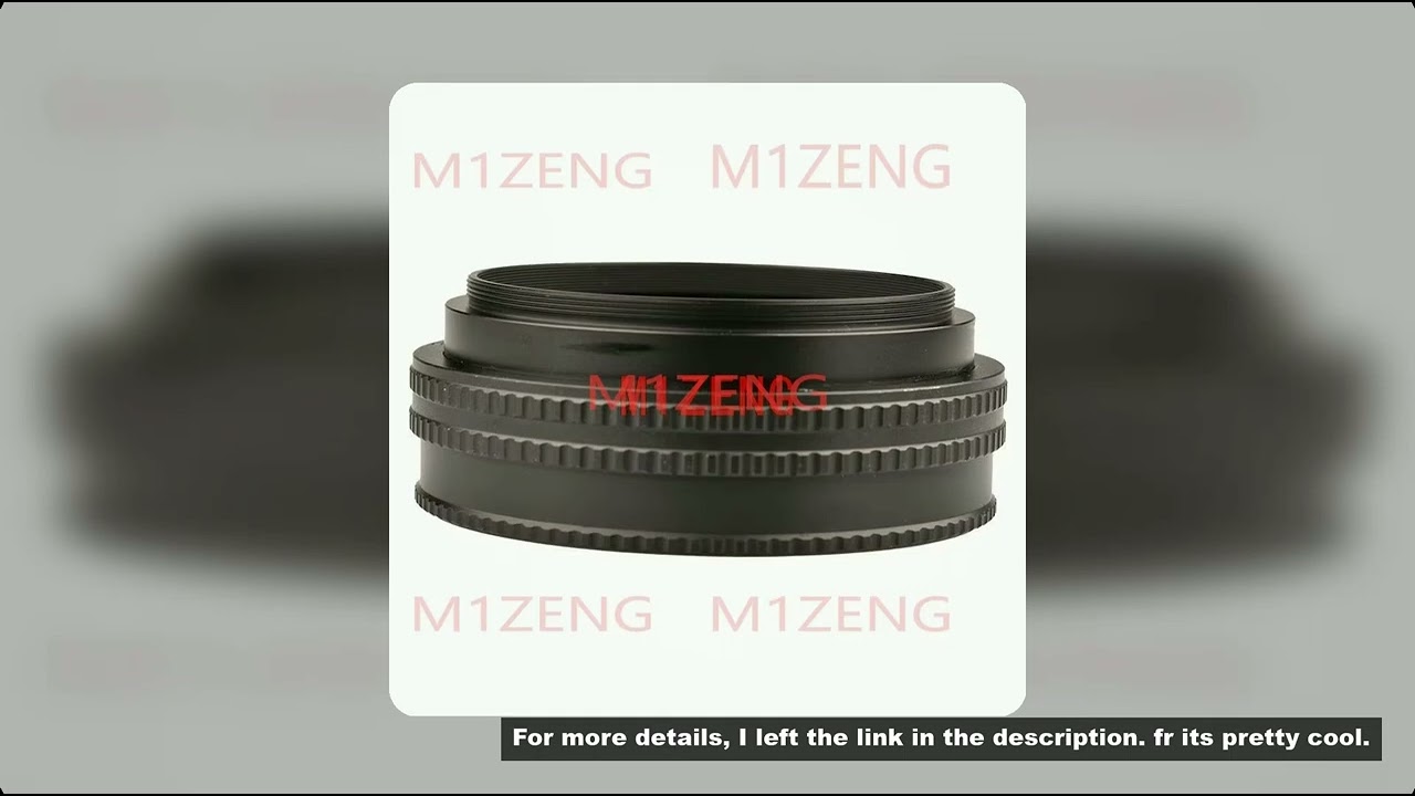 m77-m77 17-31 M77 to M77 Mount Adjustable Focusing Helicoid Ring Adapter 17mm-31mm Macro Extension T