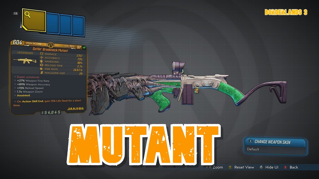 *NEW* DLC Assault Rifle "MUTANT" GUN REVIEW & HOW TO GET IT in BORDERLANDS 3