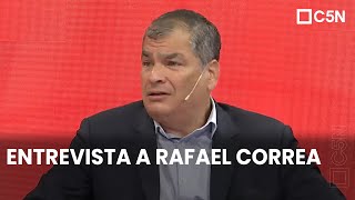 Rafael Correa: I would play hard with the Monetary Fund.