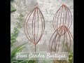 Pava Garden Boutique 🌐 #art #garden #metal #flowers #decor #landscaping #ideas #gardendecor #rusty