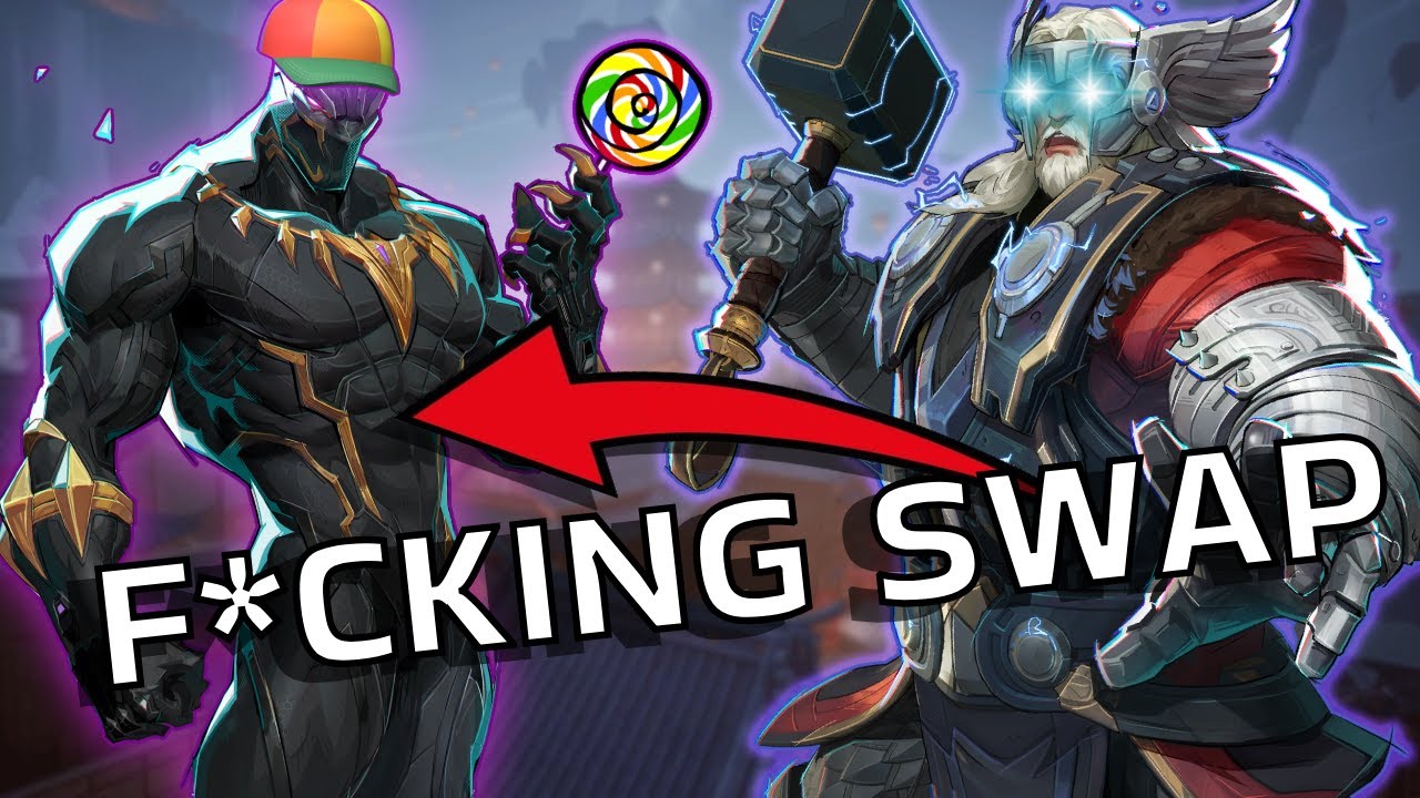 This Thor fell for the Rage Bait and gets EXTREMELY angry! - Marvel Rivals Trolling