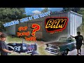 Washing cars inside the shop?