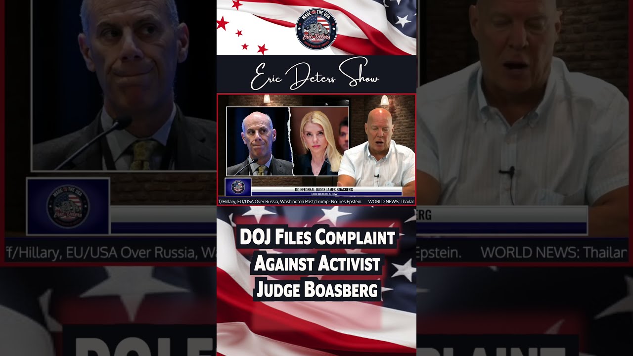 DOJ Files Complaint Against Activist Judge Boasberg Doj Youtubeshorts Pambondi