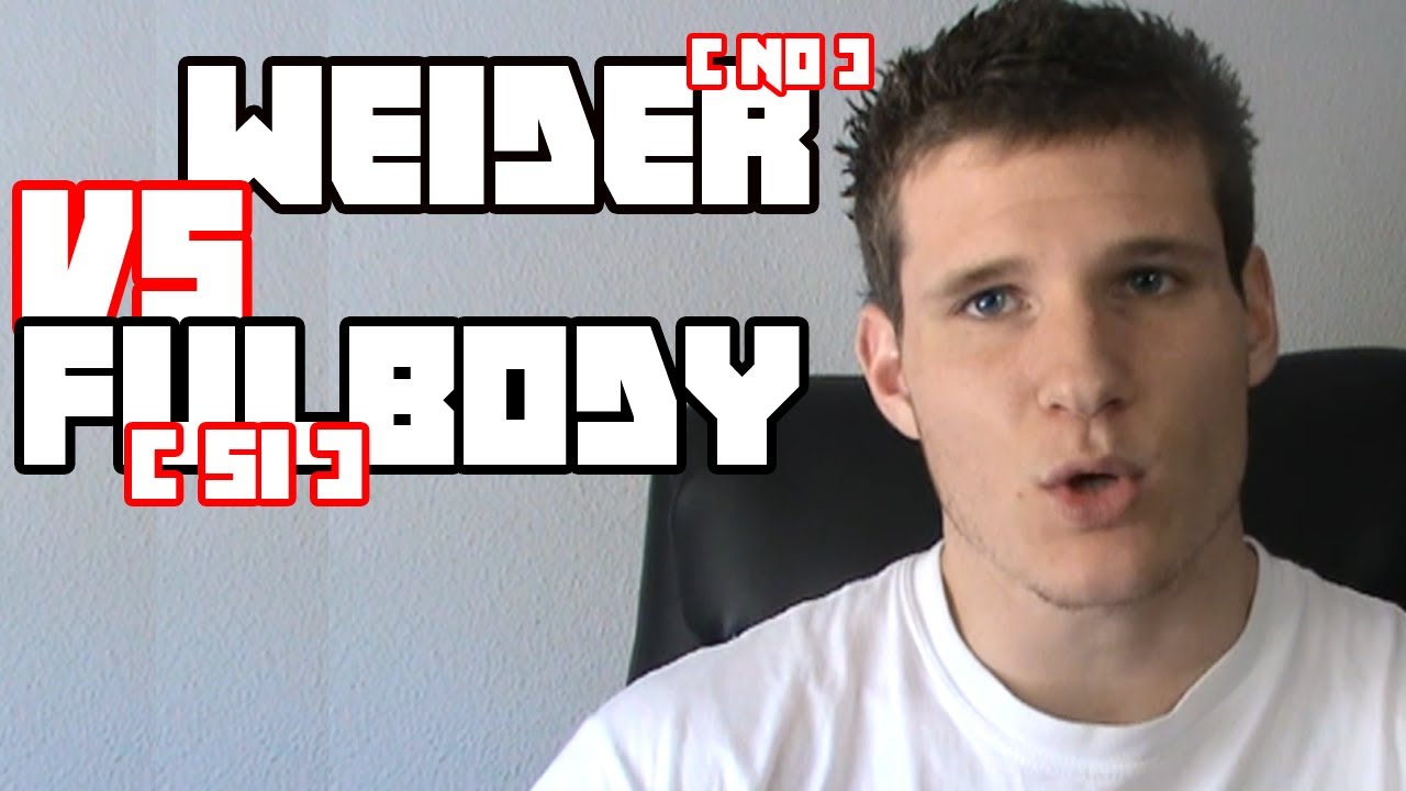 Weider VS Fullbody -Por qué no al método Weider- ganar la loteria