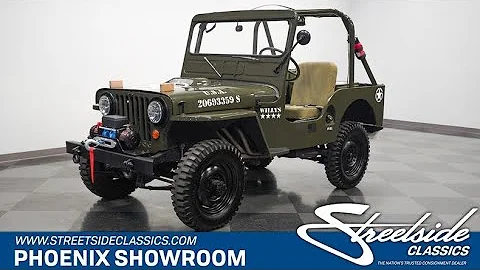1952 Willys M38 Military Jeep for sale | 1588 PHX
