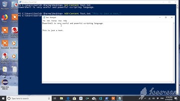 PowerShell | Get-Content |  Add-Content