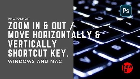 Shortcut keys to improve your #Photoshop skill. [ Zoom In and Out.] [ Move Left and Right]